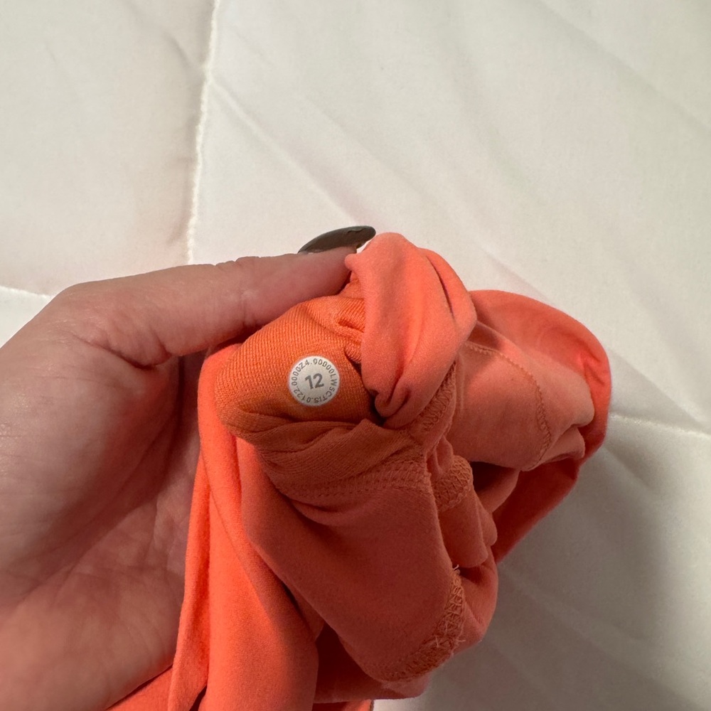 lululemon athletica Orange Leggings